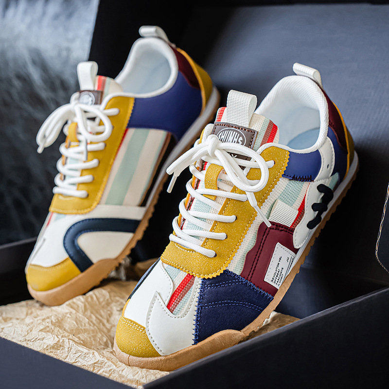 Lennox Men’s Sneakers – Utility Mixed-Material Adventure-Ready Design