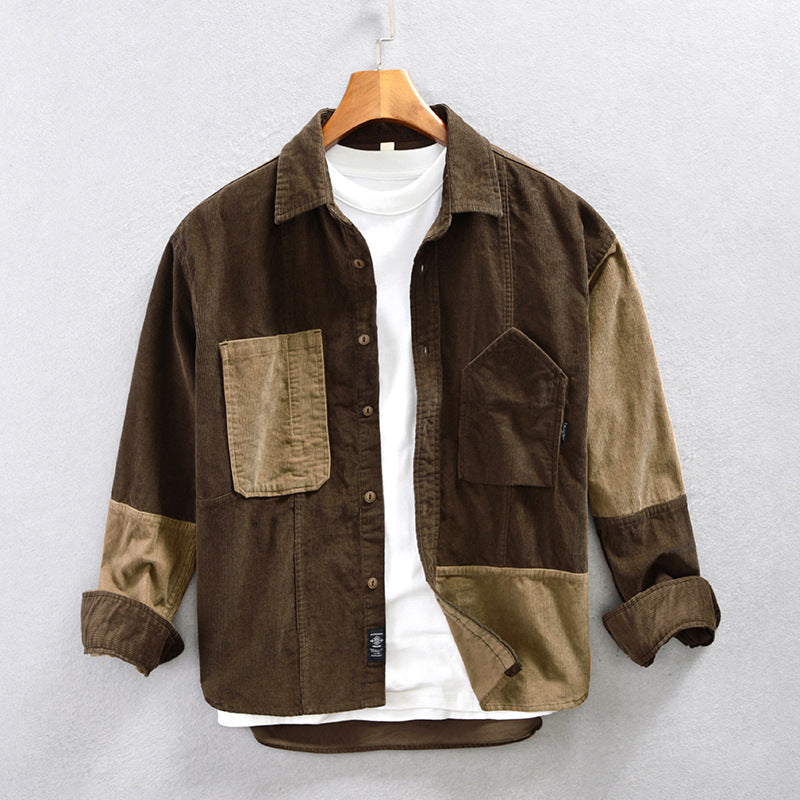 Harlan Corduroy Overshirt – Heavyweight Cotton Layer Built for Rugged Versatility
