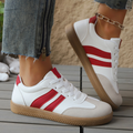 Geneva Women's Trainer - Retro-inspired Lightweight Leather & Suede Sneakers