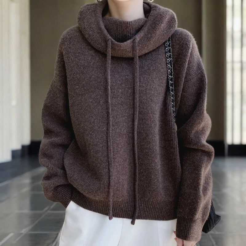 Indie Women’s Sweater – Hoodie Lightweight Wool Sweatshirt