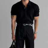 Ralph Cable Knit Polo – Luxe Texture in a Modern Silhouette