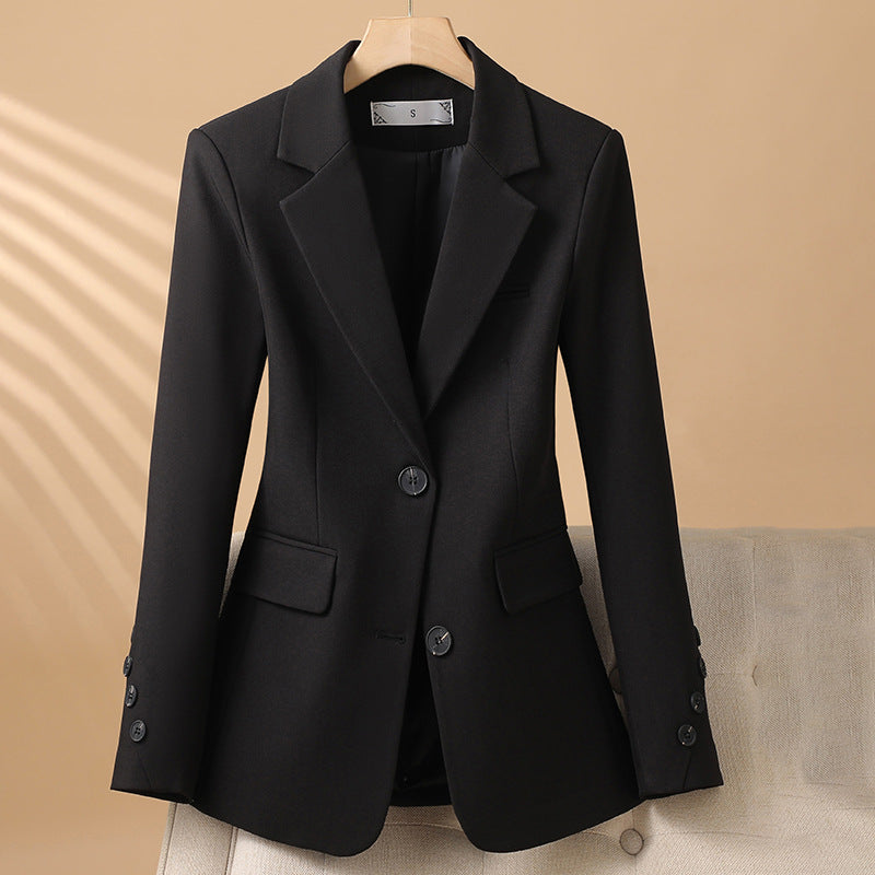 Mira Women’s Blazer Jacket – Lightweight Tailored Fit with Notched Lapels & Front Pockets