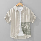 Nico Botanical Print Shirt – Breezy Floral Shirt for Summer Escapes