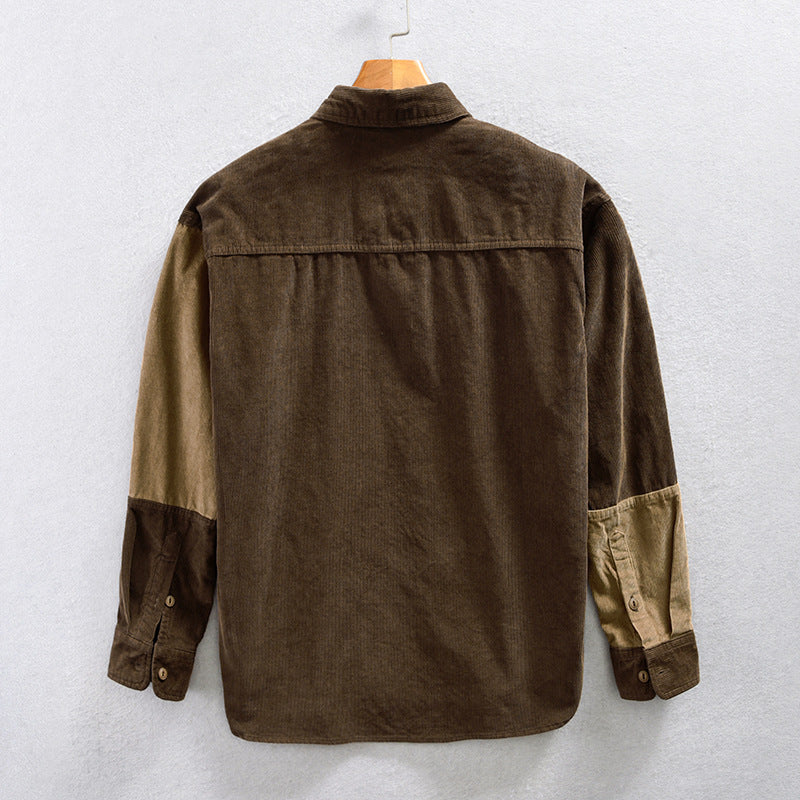 Harlan Corduroy Overshirt – Heavyweight Cotton Layer Built for Rugged Versatility