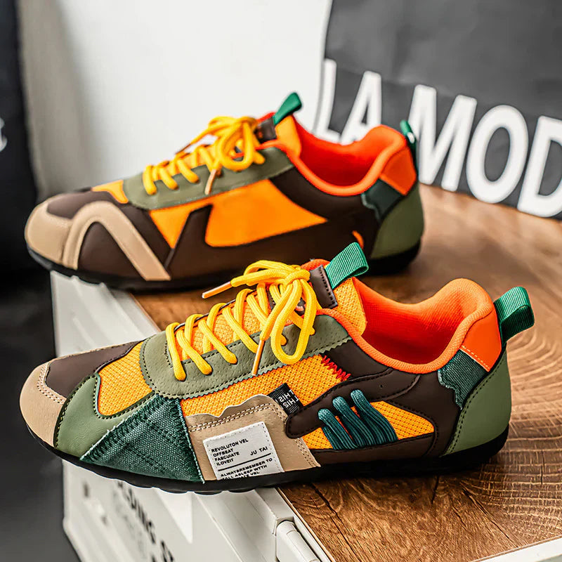 Lennox Men’s Sneakers – Utility Mixed-Material Adventure-Ready Design