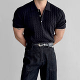 Ralph Cable Knit Polo – Luxe Texture in a Modern Silhouette