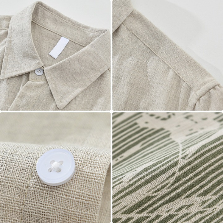 Nico Botanical Print Shirt – Breezy Floral Shirt for Summer Escapes