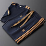 Mateo Modern Tracksuit Set – Sleek Zip Jacket & Drawstring Joggers for Everyday Streetwear Ease