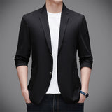 Jasper Knitted Blazer – Textured Knit Blazer for Smart-Casual Layering