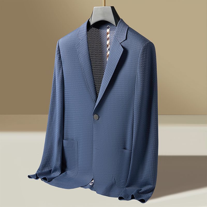 Jasper Knitted Blazer – Textured Knit Blazer for Smart-Casual Layering