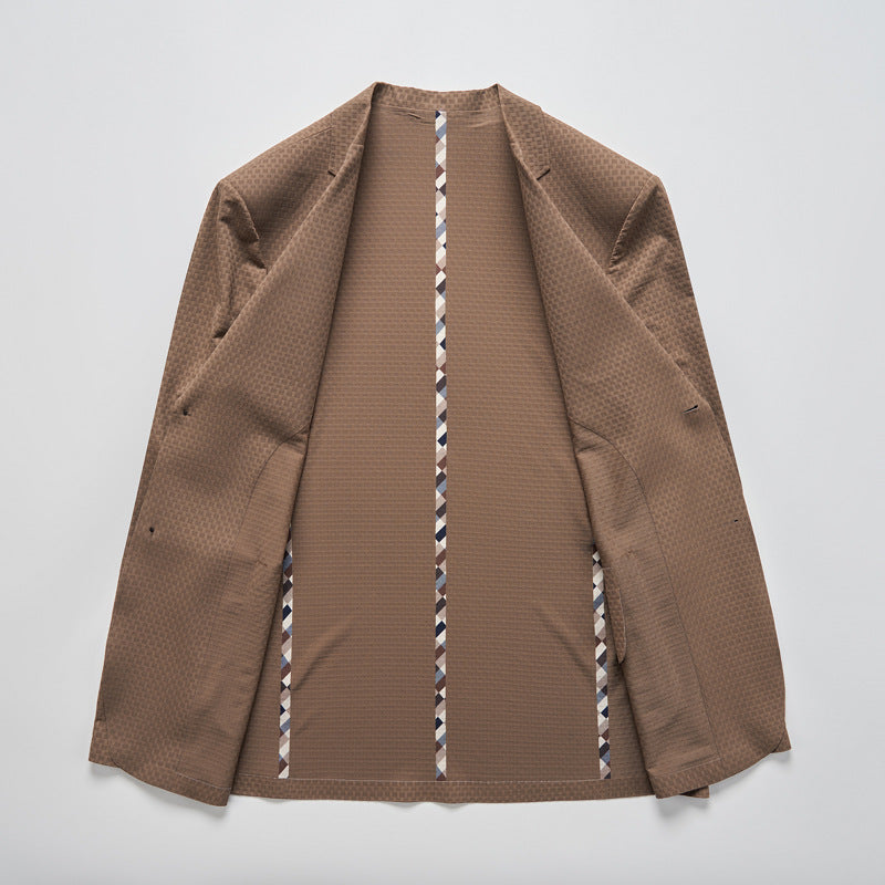 Jasper Knitted Blazer – Textured Knit Blazer for Smart-Casual Layering