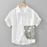 Nico Botanical Print Shirt – Breezy Floral Shirt for Summer Escapes
