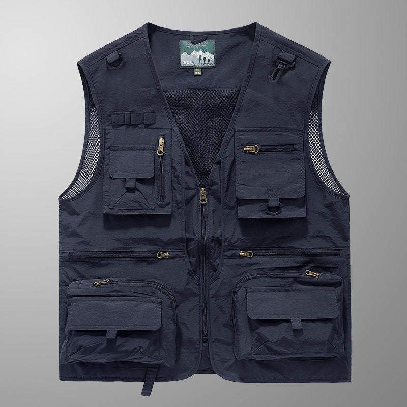 Jaxon Utility Vest – Tactical-Inspired Streetwear Layer for All-Season Utility