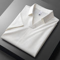 Metro Luxe Men's Polo Shirt – Premium Cotton-Silk Blend for All-Day Comfort 0