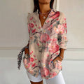 Mia Lightweight Floral Blouse – Relaxed Fit Summer Top for Women 0