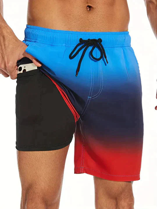 Miami Quick-Dry Mens Swim Trunks – Lightweight Polyester with Adjustable Fit 3