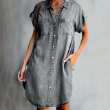 Montana Denim Midi Dress – Classic Fabric with Effortless Fit for Everyday Style 1