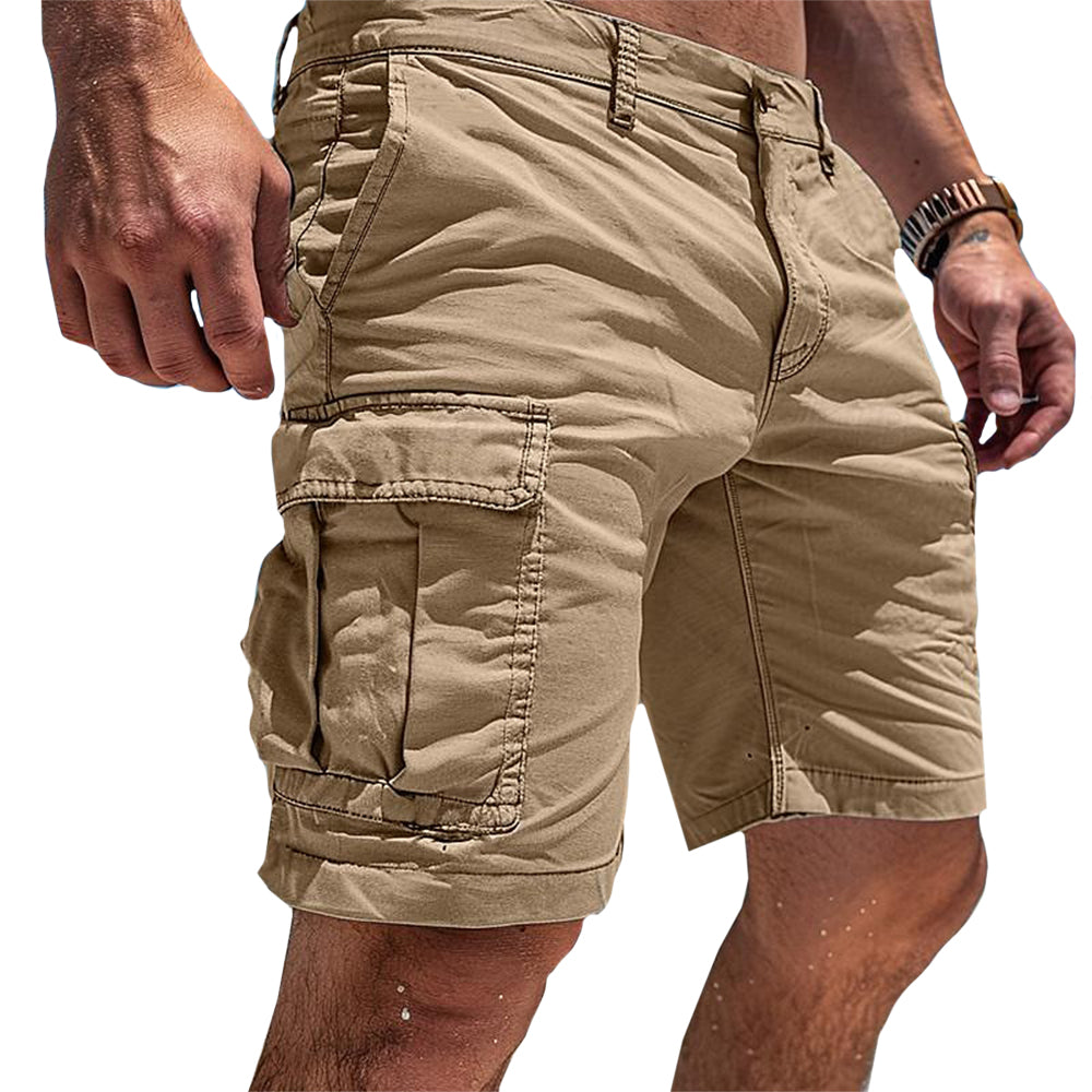 Montana Men's Cargo Shorts – Lightweight Cotton with Relaxed Fit and Multiple Pockets 2