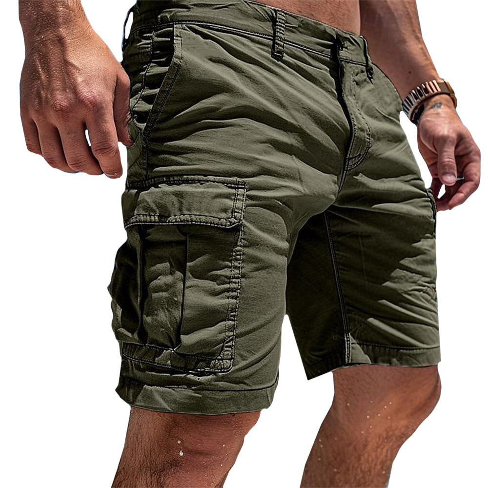 Montana Men's Cargo Shorts – Lightweight Cotton with Relaxed Fit and Multiple Pockets 3
