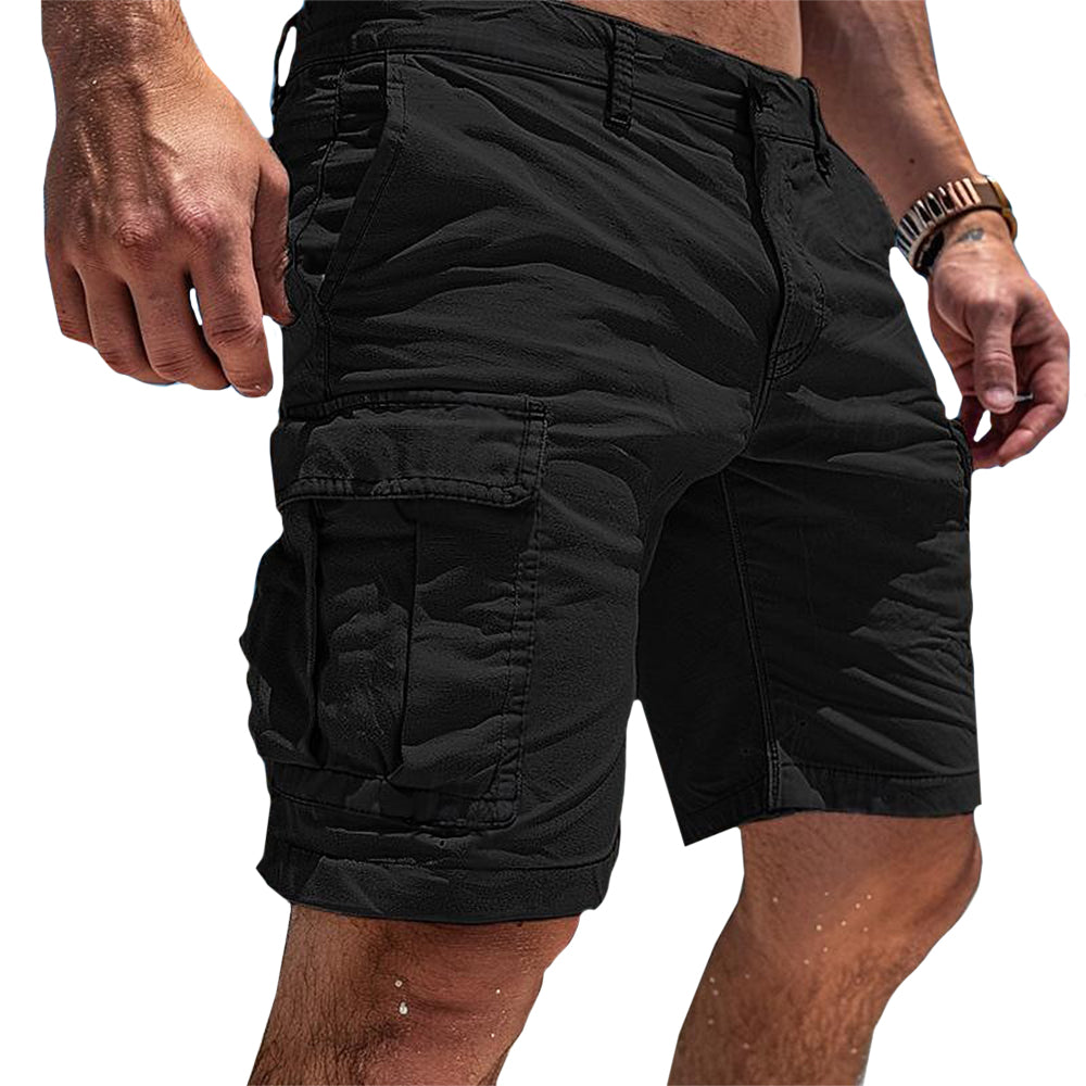 Montana Men's Cargo Shorts – Lightweight Cotton with Relaxed Fit and Multiple Pockets 4