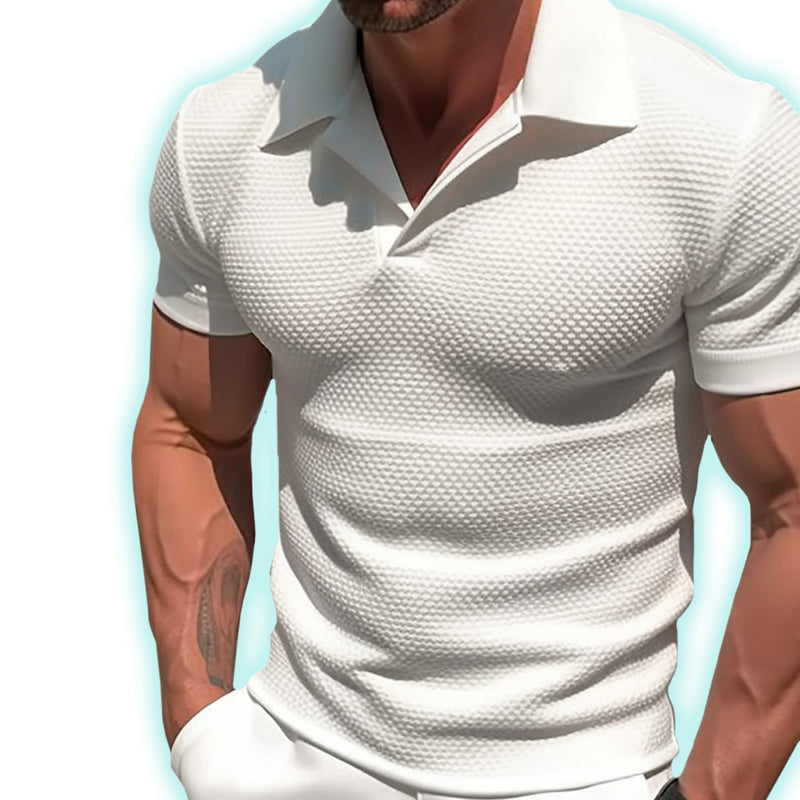 Montana Slim Fit Zipped Collar Shirt – Luxurious Fabric for Effortless Style 1