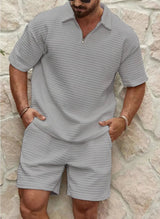 Nashville Men's Short Set – Soft Quilted Fabric & Relaxed Fit for Casual Comfort 0