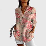 Nora Floral Blouse – Lightweight & Relaxed Fit Summer Top for Women 0
