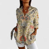 Nora Floral Blouse – Lightweight & Relaxed Fit Summer Top for Women 2