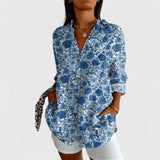 Nora Floral Blouse – Lightweight & Relaxed Fit Summer Top for Women 5