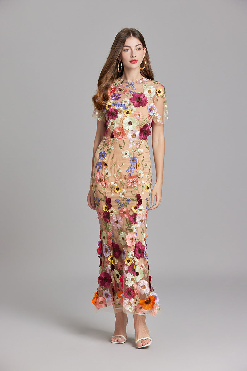 Nora Floral Maxi Dress – Breathable Fabric with Flattering Flow for Effortless Elegance 10