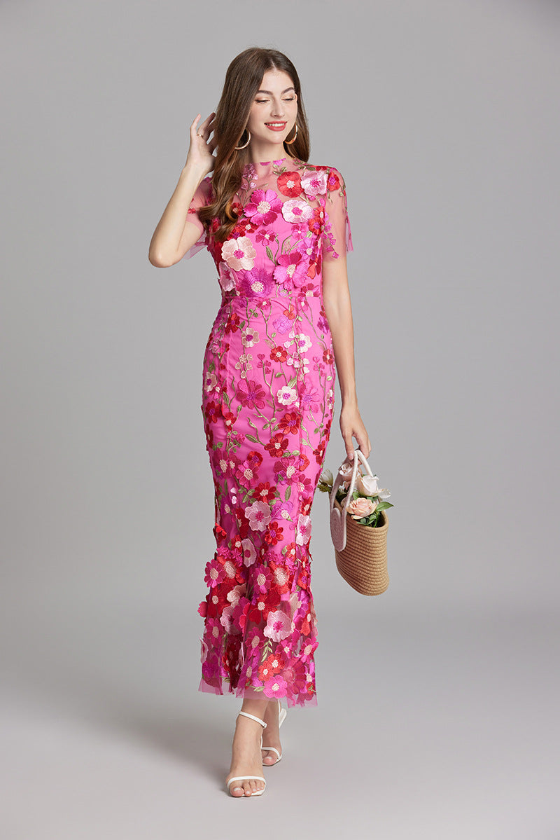 Nora Floral Maxi Dress – Breathable Fabric with Flattering Flow for Effortless Elegance 4