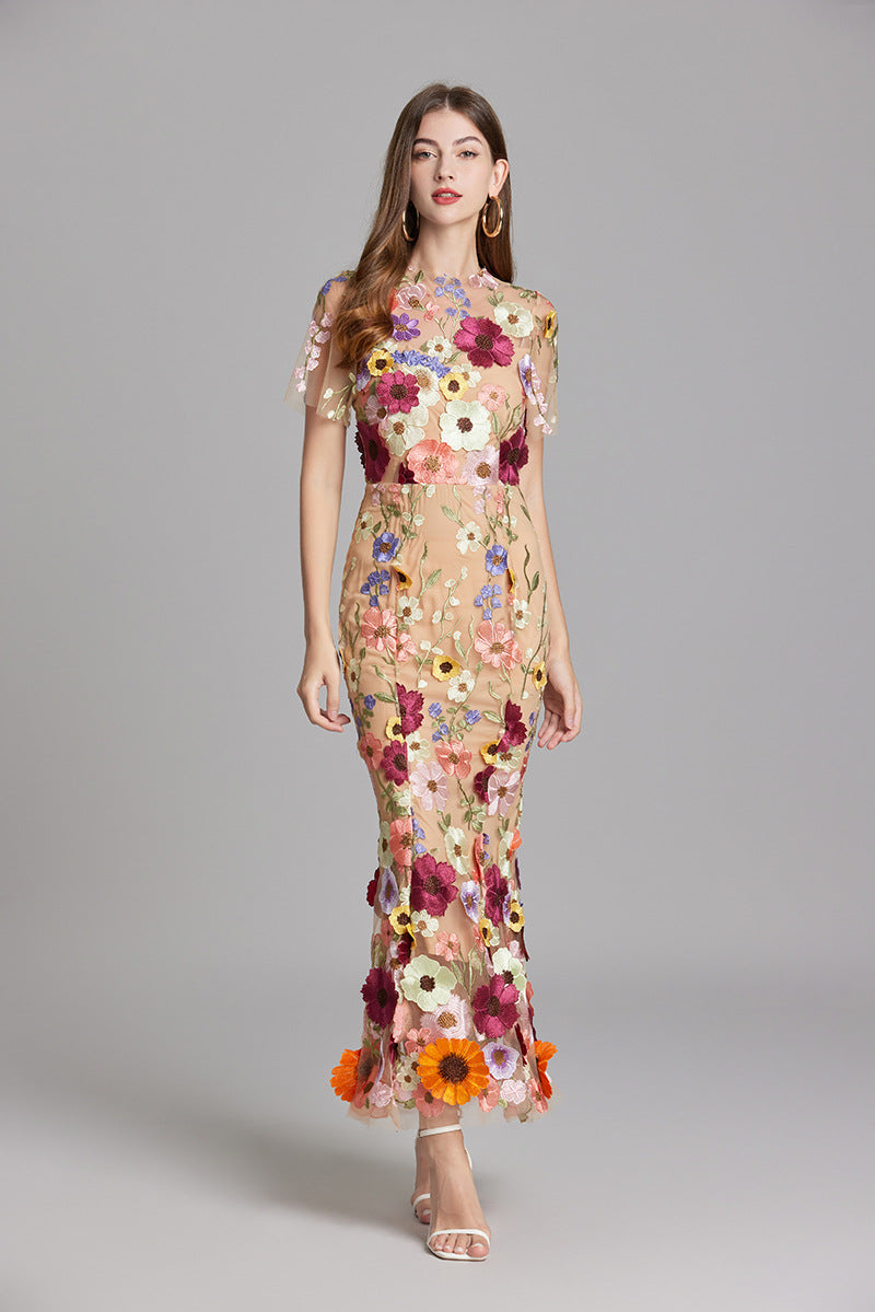 Nora Floral Maxi Dress – Breathable Fabric with Flattering Flow for Effortless Elegance 7