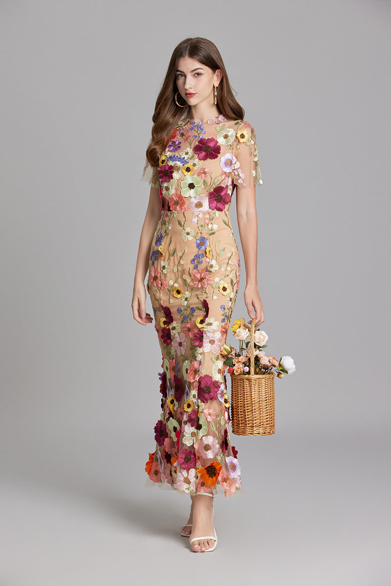 Nora Floral Maxi Dress – Breathable Fabric with Flattering Flow for Effortless Elegance 8