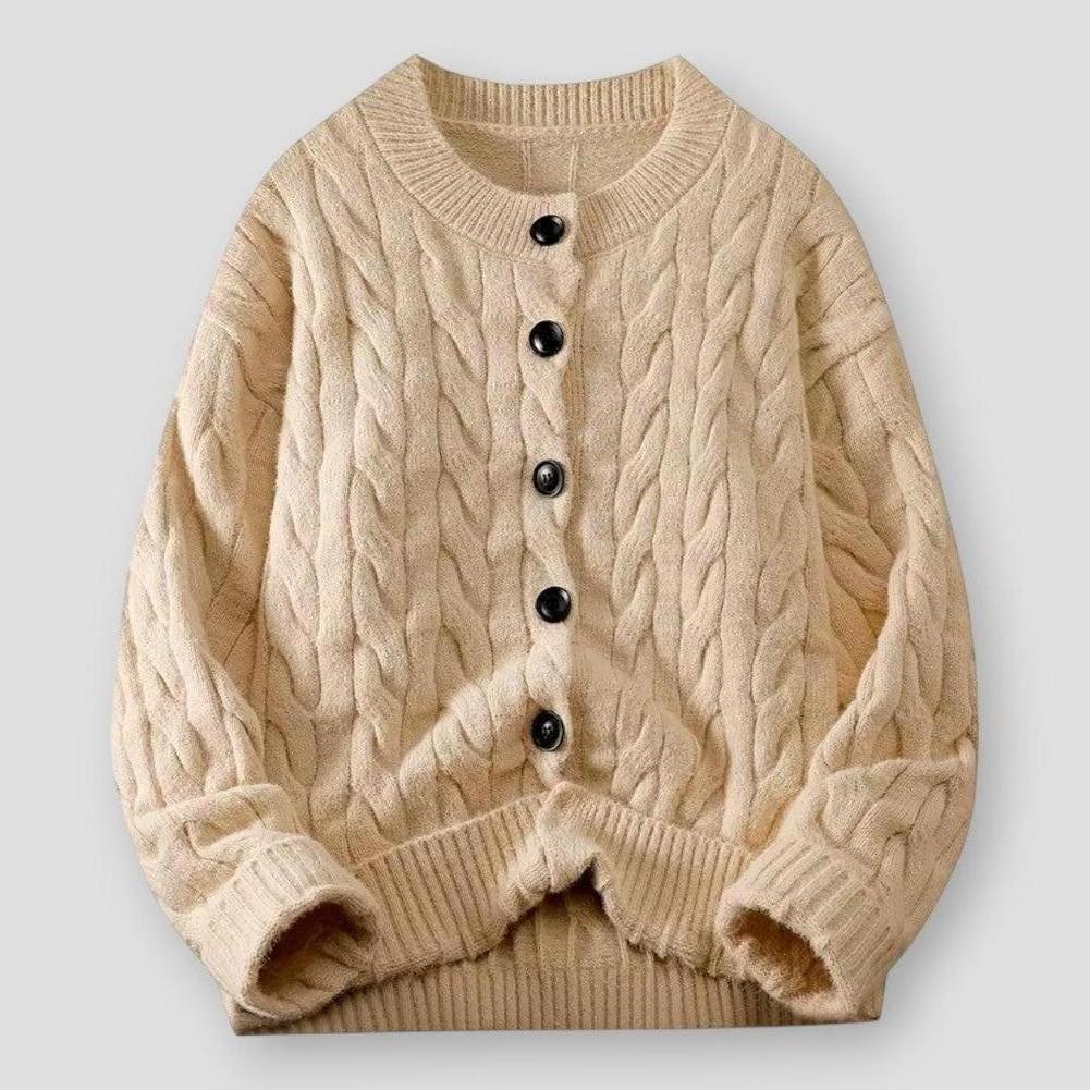Brooklyn Rope Textured Knit Sweater