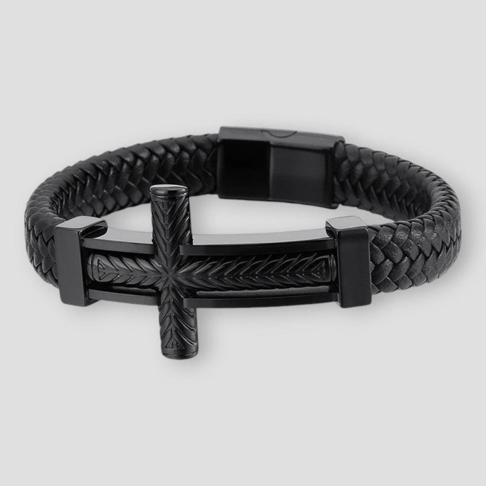 North Royal Lorain Cross Charm Bracelet