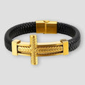 North Royal Lorain Cross Charm Bracelet