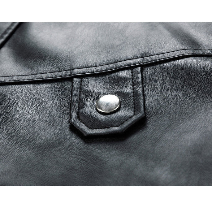 Marco Genuine Leather Bomber Jacket – Soft Durable Casual Outerwear
