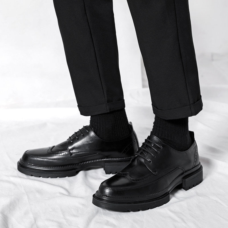 Andrew Men’s Brogue Leather Dress Shoes