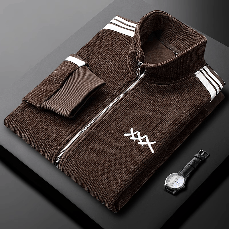 Graham Corduroy Tracksuit – Men’s Heritage-Inspired Two-Piece Set with Vintage Texture