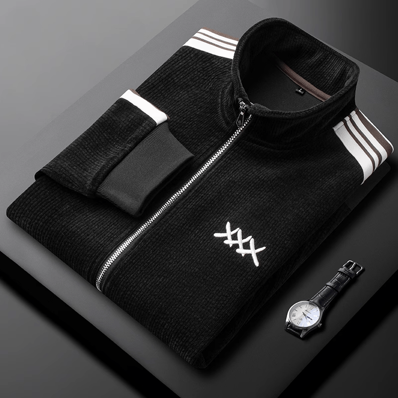 Graham Corduroy Tracksuit – Men’s Heritage-Inspired Two-Piece Set with Vintage Texture