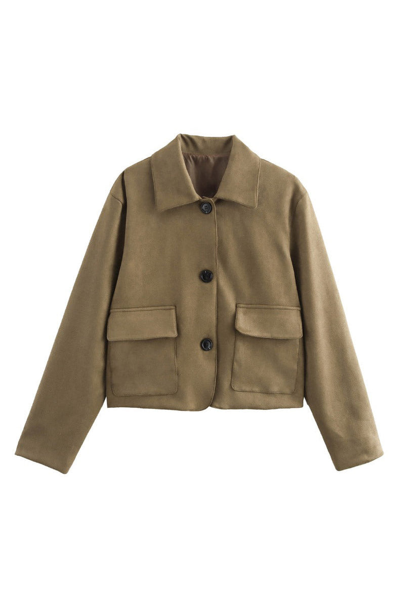 Luca Soft Suede Leather Jacket
