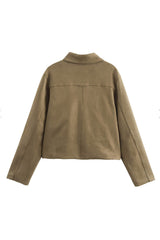 Luca Soft Suede Leather Jacket