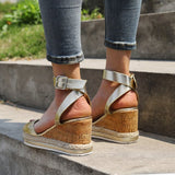Xavier Women's Platform Buckle Sandals