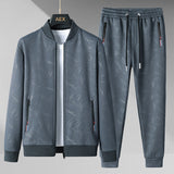 Caleb Performance Tracksuit – Men’s Zip-Up Activewear Set in Lightweight Stretch Fabric