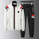 Luca Essential Tracksuit – Streamlined Poly-Cotton Set with Sleek Urban Edge