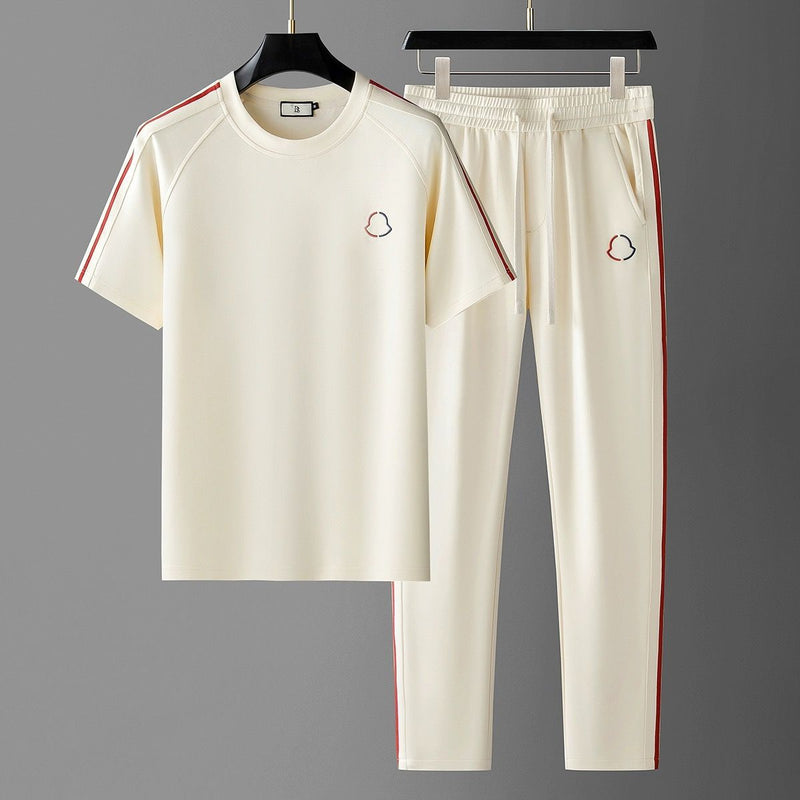 Luca Ice Silk Lounge Set – Lightweight Men’s Summer Co-ord with Cooling Fabric
