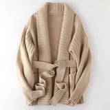 Skylar Luxe Belted Cardigan