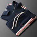 Jalen Quarter-Zip Tracksuit – Lightweight Stretch Set for Refined Street Comfort