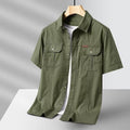 Callum Cotton Shirt – Textured Button-Up for Layered Looks and Warm Days