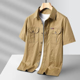 Callum Cotton Shirt – Textured Button-Up for Layered Looks and Warm Days